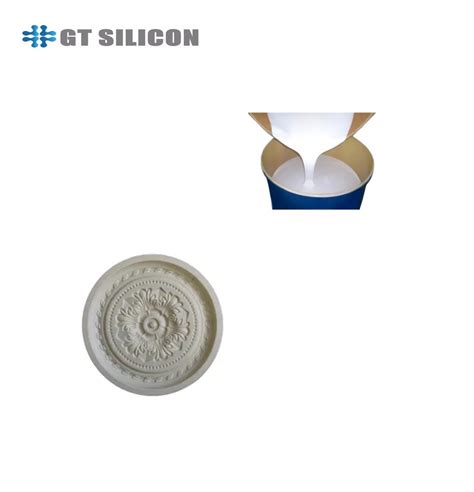 RTV 2 Liquid Silicone Rubber For Duplicating Bronze Concrete