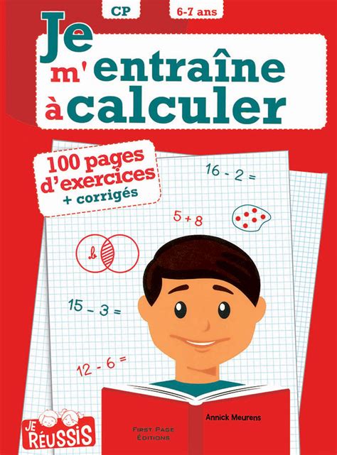 Je mentraîne à calculer CP Editions Chaaraoui