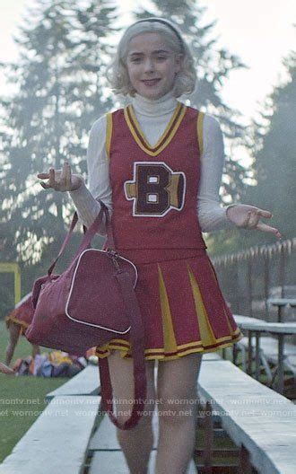 Sabrinas Cheerleader Outfit On Chilling Adventures Of Sabrina Sabrina Spellman Sabrina