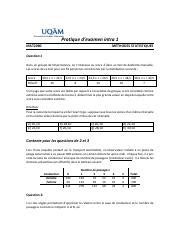 Examen De Pratique Intra 1 Automne 2021 Pdf Pratique D Examen Intra