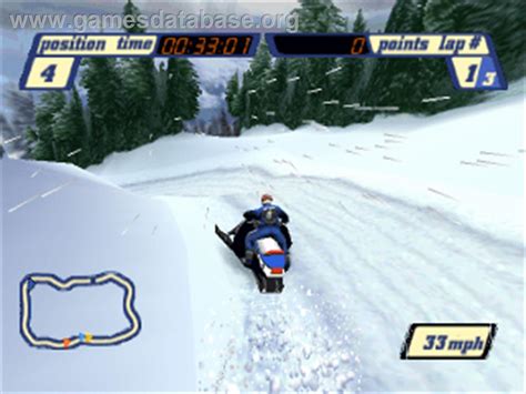 Sled Storm Sony Playstation Artwork In Game