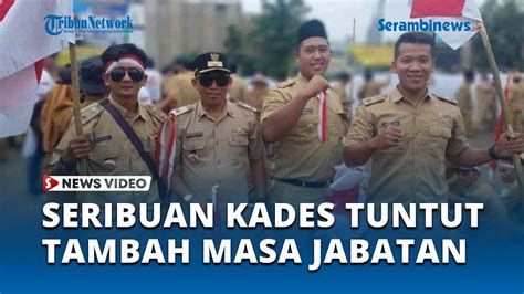 Ribuan Kades Geruduk Gedung Dpr Ri Minta Perpanjang Masa Jabatan Jadi