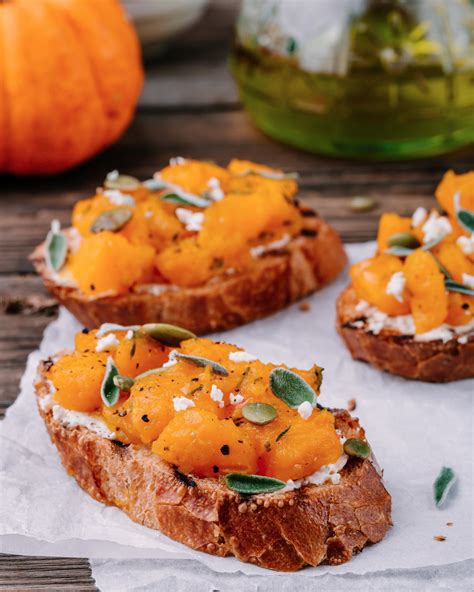 Recette Tartines De Courge R Tie La Feta Marie Claire