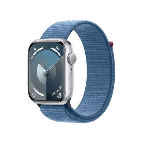 Apple Watch Series 9 GPS Caixa Prateada de Alumíni