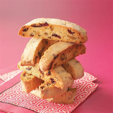 Cranberry Pistachio Biscotti Recipe Taste Of Home