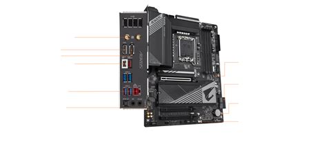 B760 AORUS ELITE AX DDR4 Rev 1 x Tanıtım Anakart GIGABYTE