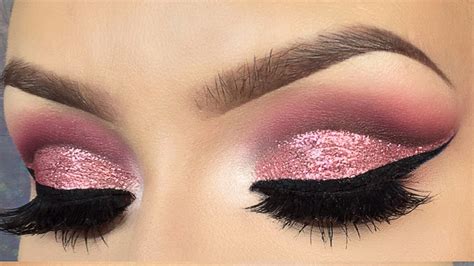 Pink Glitter Makeup Looks Saubhaya Makeup