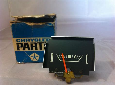 Purchase 1967 NOS PLYMOUTH VALIANT AMMETER GAUGE ASSY PT 2771214