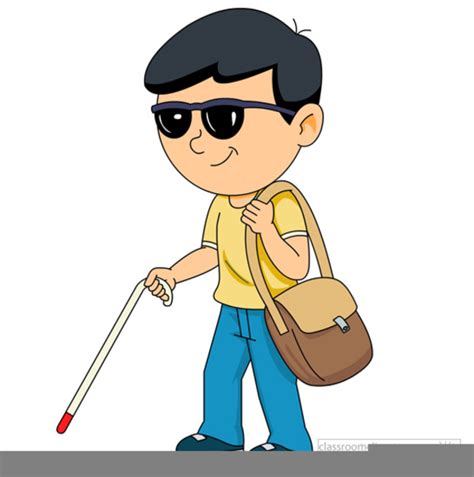 Blind Man With Cane Clipart Free Images At Vector Clip Art Online Royalty Free