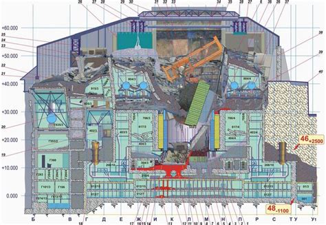 Chernobyl Diagram Model Structure Chernobyl Plant Power Nucl