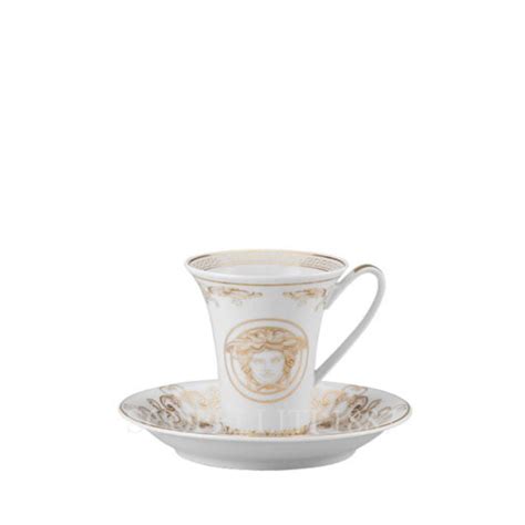 Versace Espresso Cup And Saucer Medusa Gala Versace Tableware