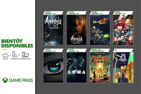 Game Pass Encore Des Nouveaux Jeux En Octobre 2022