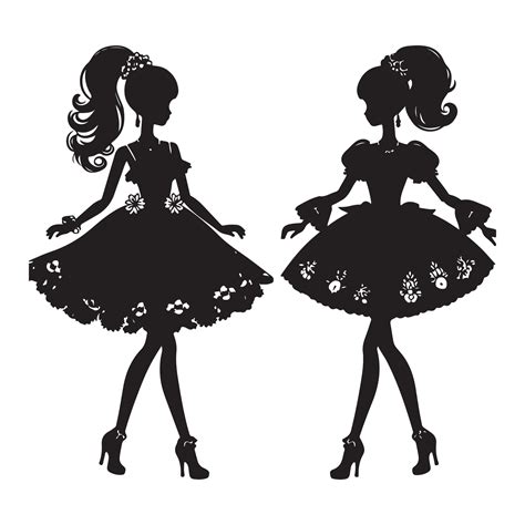 Doll Vectors Silhouette 46278007 Vector Art At Vecteezy