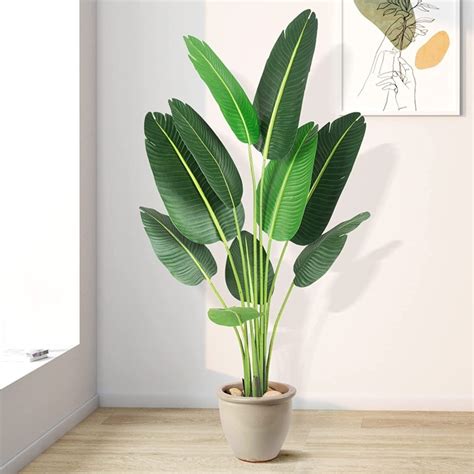 60 Faux Flowering Tree In Pot Foter