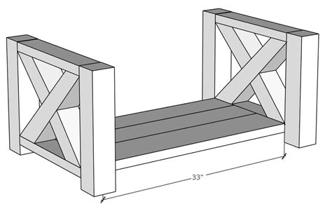 Diy Chunky Farmhouse Coffee Table Coffee Table Plans Handmade Haven