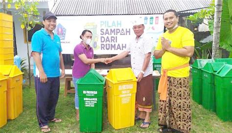 NUSABALI Desa Pemecutan Kelod Sosialisasi Pengelolaan Sampah