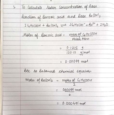 Answered A Solution Of Ba Oh Was Standardized Bartleby