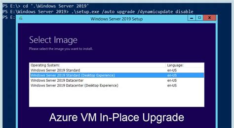 Step By Step In Place Upgrade Windows Server VMs In Microsoft Azure