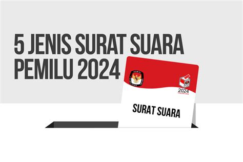 Jangan Keliru Ini 5 Warna Dan Jenis Surat Suara Pemilu 2024