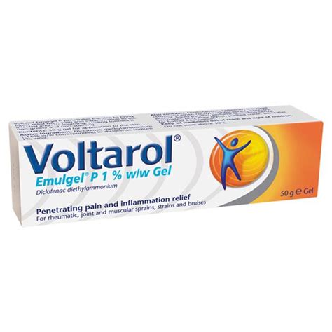 Voltarol Emulgel 50g Crowley’s Pharmacy