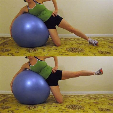 6 Day Gym Ball Exercises For Low Back Pain For Build Muscle Fitness And Workout Abs Tutorial