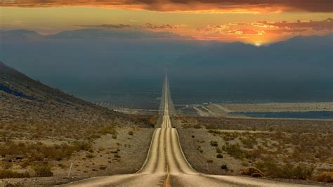 Road Highway Nature Landscape Natural Light Sun Clouds Sand