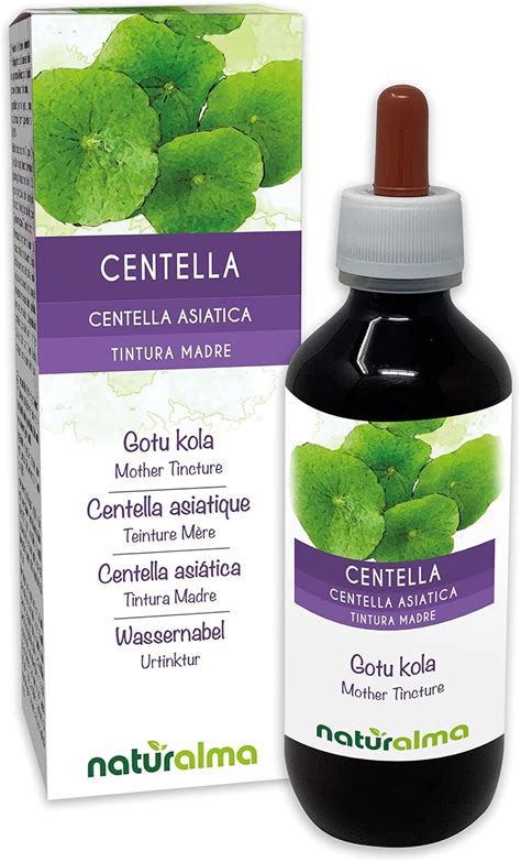 Wassernabel Centella Asiatica Kraut Alkoholfreier Urtinktur Naturalma