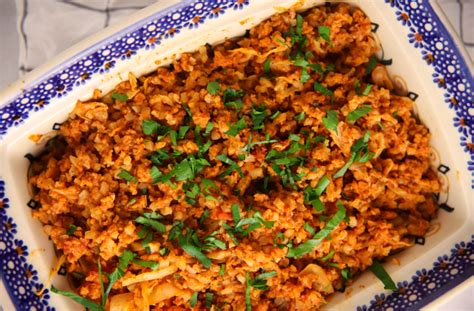 15 Minute Easy Vegan Cabbage Roll Skillet Gluten Free Soy Free