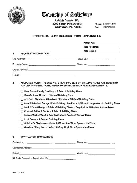 Fillable Online Salisbury Township Payment Approval Report BOC Page