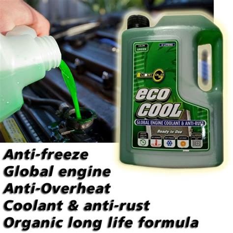 Lubrigold Eco Cool Long Life Green Car Engine Coolant Anti Rust L