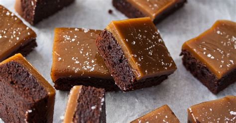 Chocolate Salted Butterscotch Brownies - Sugar Salt Magic