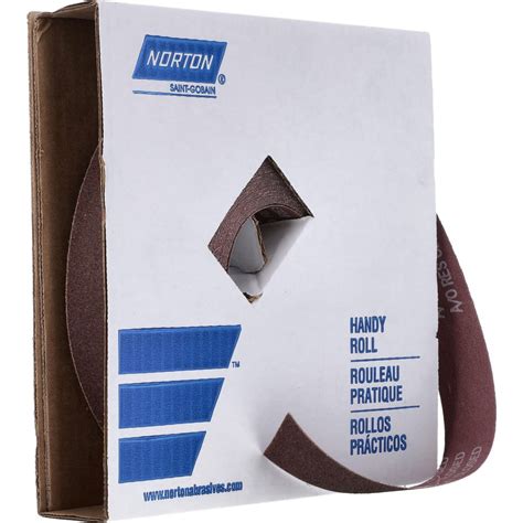 Norton X Yd Grit Aluminum Oxide Shop Roll Msc Direct