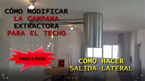 C Mo Instalar Campana Extractora Al Techo Youtube