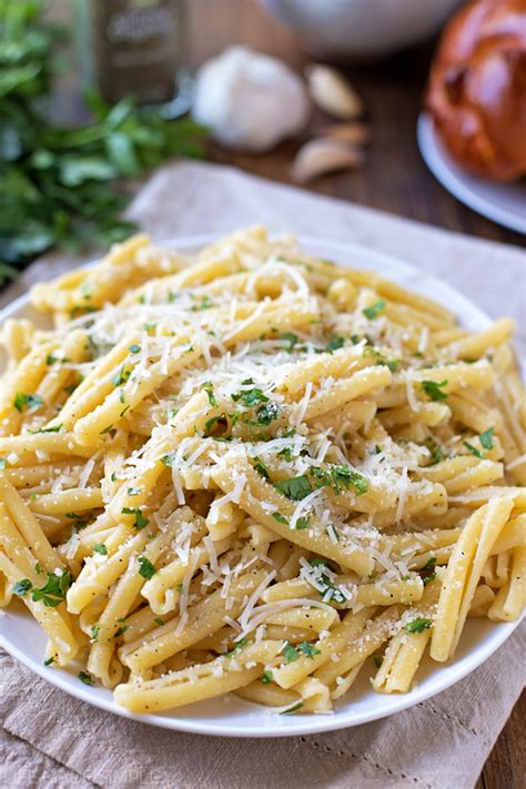 Quick Easy Garlic Butter Noodles Life Made Simple