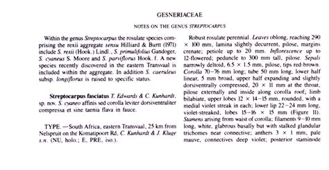 (PDF) GESNERIACEAE