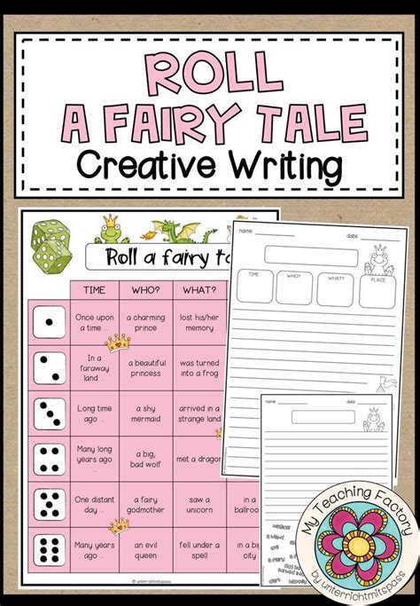 Roll A Fairy Tale Creative Writing 3 Versions Material De La