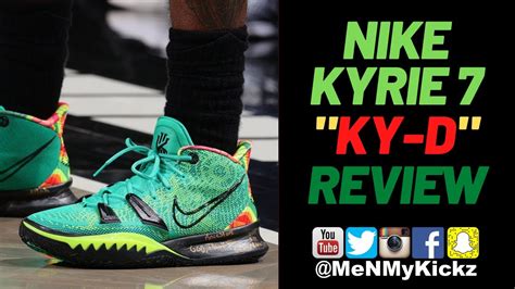 Nike Kyrie 7 Weatherman Review On Foot · Ky Vii Ky D On Feet