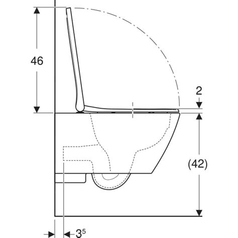 Zestaw Wisz Cej Miski Wc Geberit Smyle Square Lejowa Ukryte Mocowania