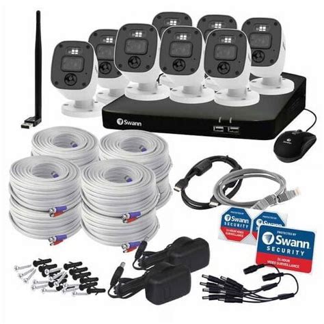 Swann Enforcer 8ch 1080p Full Hd Dvr 8 Cam Audiovideo Security System