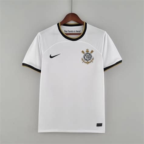 Camisa Do Corinthians Uniforme Titular Branca Camiseta De