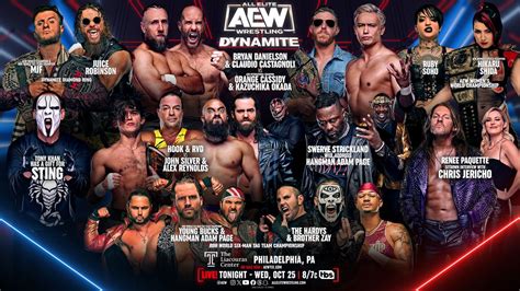 Aew Dynamite Results 10 25 23 Mjf Vs Juice Robinson