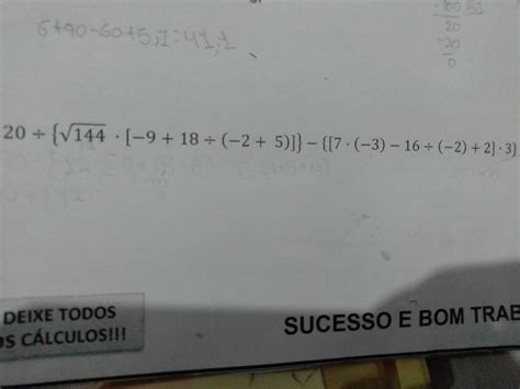 Me Ajudem Por Favor Nessa Expressão Numérica Br