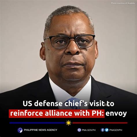 Philippine News Agency On Twitter Us Defense Secretary Lloyd Austin