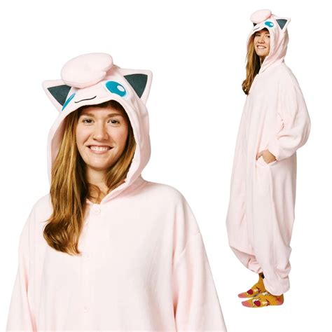 Piżama Onesie Kigurumi Przebranie Pokemon Jigglypuff L 165 175cm