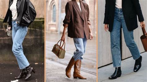 Outfits Con Jeans Rectos Y Botas Que Amar S Usar En Invierno Ser Zen