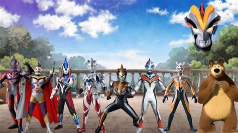 Keluarga Upin Ipin Berubah Jadi Ultraman Zero Geed Dyna Ribut Ginga