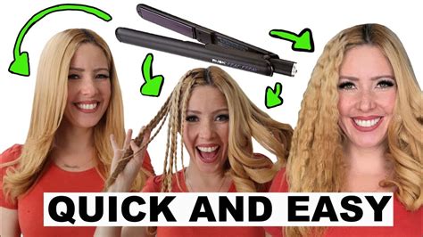 4 Ways To Style Your Hair With A Straightener Youtube