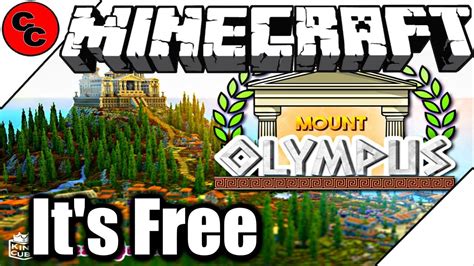 Minecraft Marketplace Showcase Mount Olympus Map Youtube