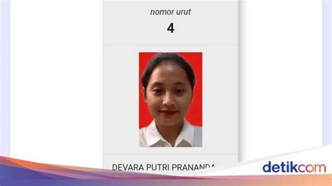 Ini Foto Devara Otak Pembunuh Indriana Saat Jadi Caleg Dpr