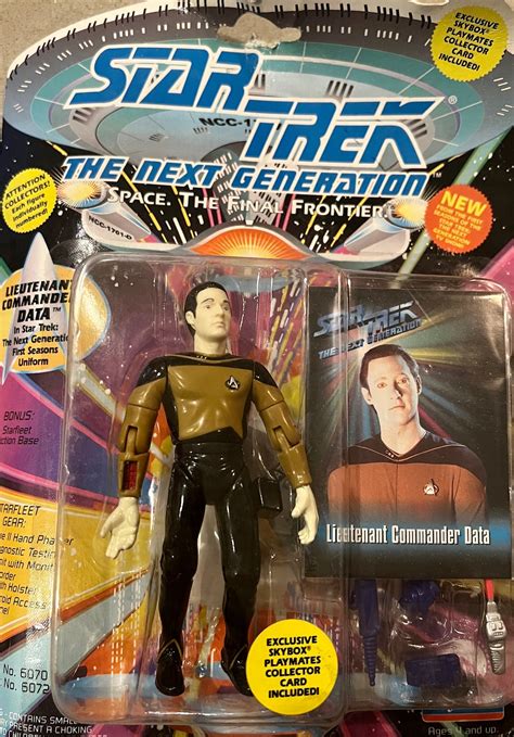 Star Trek The Next Generation Lieutenant Commander Data Playmates 1993